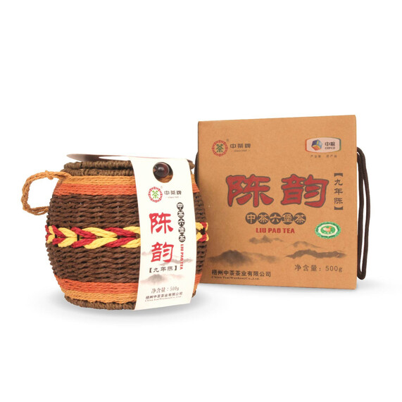 T100 Chen Yun Liubao Tea (9-Year Aged) (500g)
